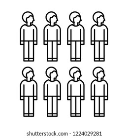 8 people icon