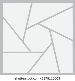 plantilla de collage de fotos 8. ilustración vectorial, nuevas colecciones