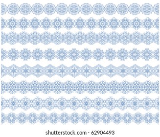 8 seamless borders