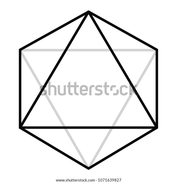 8 Sided Polygon Stock Vector Royalty Free 1071639827