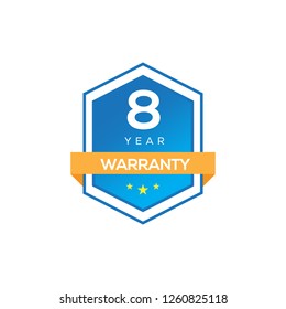 8 YEARS WARRANTY