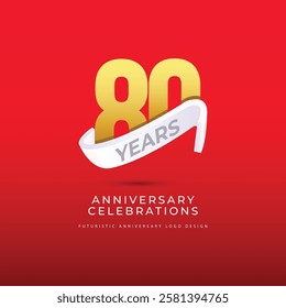 80 anniversary celebrations Logo Colletions Template	