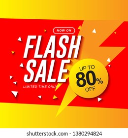 80% discount, Sales Vector badges for Labels, Stickers, Banners, Tags, Web Stickers, New offer. Discount sign banner.