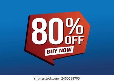 80% 80% de descuento comprar ahora cartel Diseño gráfico de Sitio web de Anuncio símbolo de logotipo símbolo de medios sociales símbolo de Cupón

