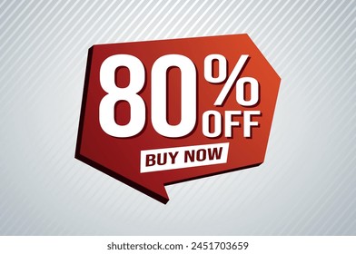 80% 80% de descuento comprar ahora cartel Diseño gráfico de Sitio web de Anuncio símbolo de logotipo símbolo de medios sociales símbolo de Cupón

