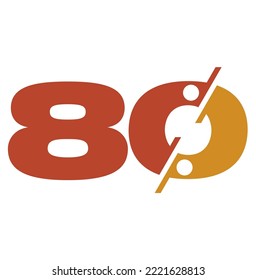 80% - Eighty percent off percentage