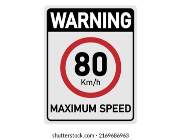 80 km per hour