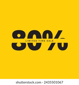 80% off - a limited time offer