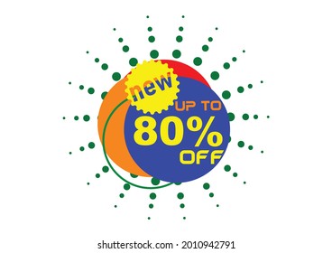 80% off new offer logo design