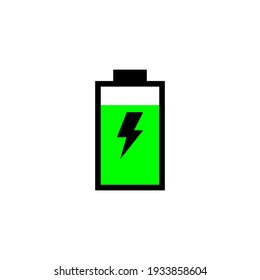 80 percent battery with green mark