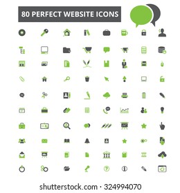 80 perfect website icons