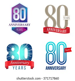 80 Years Anniversary Logo