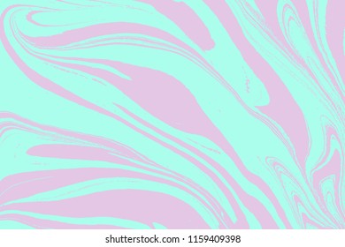 80s, 90s liquid marble background. Holographic abstraction trendy colors texture. Beautiful iridescent texture. Holography shapes. Hologram background of wrinkled ripple abstract art texture. Vector.