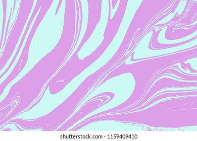 80s, 90s liquid marble background. Holographic abstraction trendy colors texture. Beautiful iridescent texture. Holography shapes. Hologram background of wrinkled ripple abstract art texture. Vector.