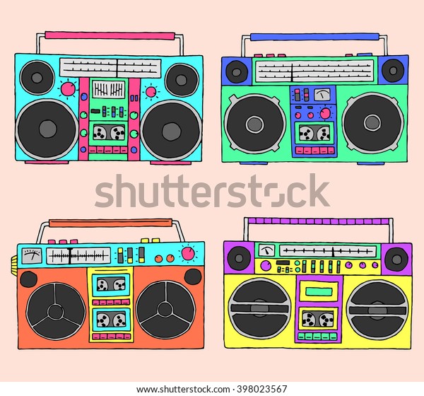 80s\
boomboxes