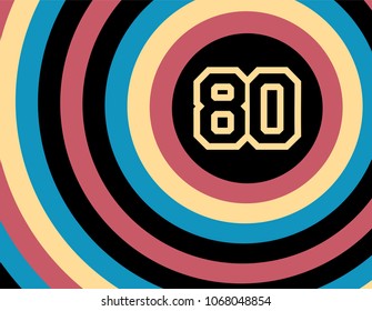 80s decade symbol