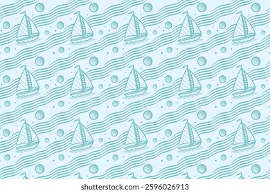 80s Geometric Seamless Pattern Design Background