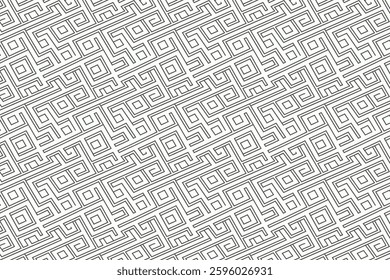 80s Geometric Seamless Pattern Design Background