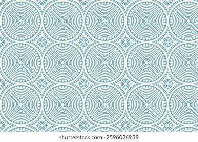 80s Geometric Seamless Pattern Design Background