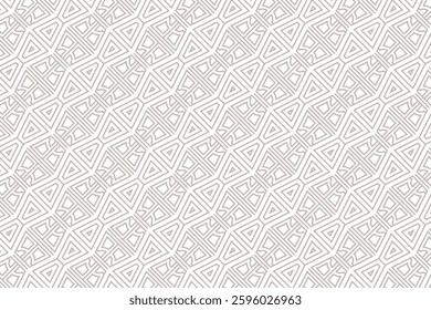 80s Geometric Seamless Pattern Design Background