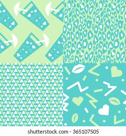 80's Love Patterns
