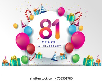 Happy 81st Birthday Images, Stock Photos & Vectors | Shutterstock