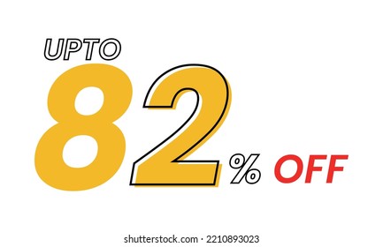 up to 82 percent Vector Template, upto 82 percent off offer template vector