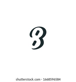 Diseño de plantilla de número mínimo 83