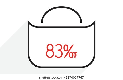 83% off on bag design template.