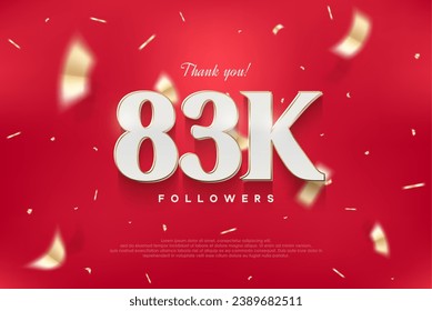 83k elegant and luxurious design, vector background thank you for the followers.