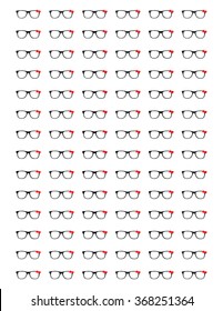 84 polka dots Pretty glasses with for planners,agendas,notebooks.For work and school and fun.All in pretty colors.Printable.Totally editable.