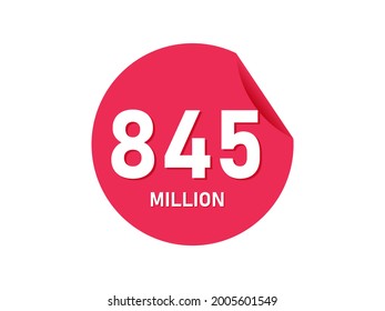 845 Millionen Texte auf weißem Hintergrund