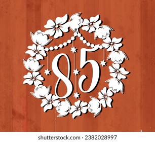 85 Happy Birthday paper Cut Design, birthday papercut Design.