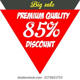 85% OFF. Special Offer Marketing Announcement. Discount promotion.60% Discount Special Offer Conceptual Yellow Banner Design Template.