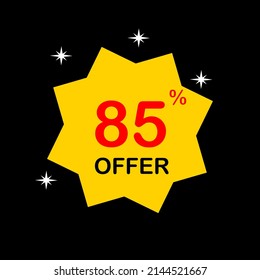 85 % offer yellow badge.  Suitable for business