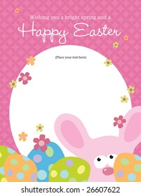 8.5x11 Easter Flyer Template