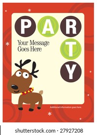 8.5x11 Party Flyer/Poster Template
