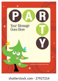8.5x11 Party Flyer/Poster Template