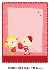 8.5x11 Valentine's Template