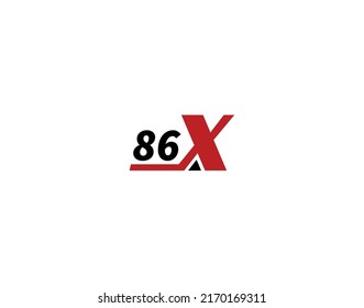 86 Times, 86X Initial letter logo