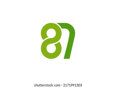 87 Logo Simple Unique Memorable Design Stock Vector (Royalty Free ...