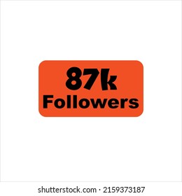 87k followers Orange vector, icon, stamp, logo illustration