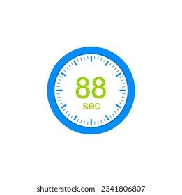 88 second timers Clocks, Timer 88 sec icon.