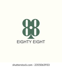 88 vector logo, eighty eight symbol logo for branding