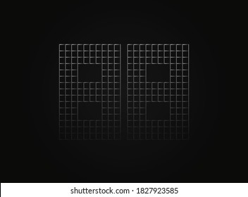 88 vectores de la valla metálica de eslabón. Para logotipo, etiqueta de marca, elementos de diseño, aplicación y más. 