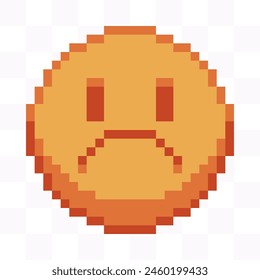Arte de píxeles Emoji de 8 bits, hecho a mano y píxel perfecto para su uso en digital e impreso