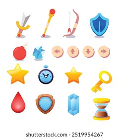 8 bits pixel arcade jogo experiência barras e níveis de energia, vetores UI interface elementos. Vida de jogo de vídeo Arcade, poder e saúde carga, calibre, metros e barras de progresso com moedas pontuação em 8 bits pixel