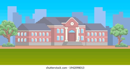 988 School 8bit Images, Stock Photos & Vectors | Shutterstock