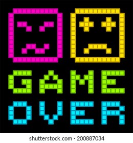 3,378 Game over pixel Images, Stock Photos & Vectors | Shutterstock