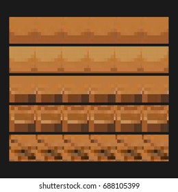 8Bit Retro Pixel Art - Texture Pack - Tiles